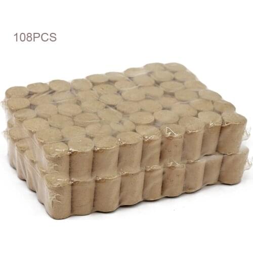 108 PCS Smoke Bombs Beekeeper Dedicated Herbal Herbal Fumigating Bee Beekeeper Smoke Flare BeeHive Equipments Beekeeping Tools