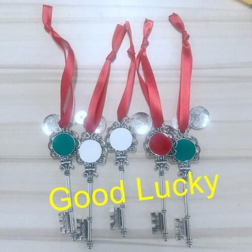 500pcs/lot Festival Decoration Santas Magic Key Christmas Eve Box Christmas Tradition No Chimney Santa key