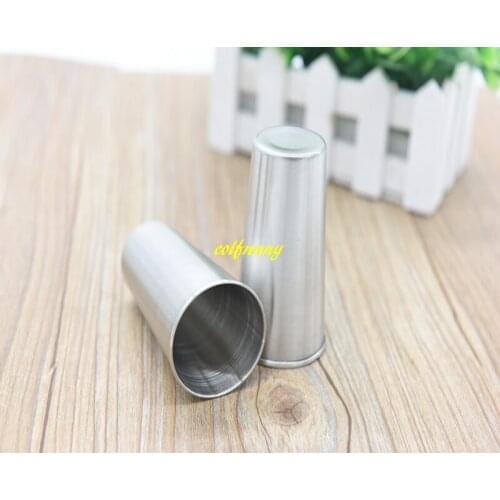 600pcs/lot FAST shipping 100ml Drinking Stainless Steel Cups Wine Beer Whiskey Mugs Outdoor Travel Cup