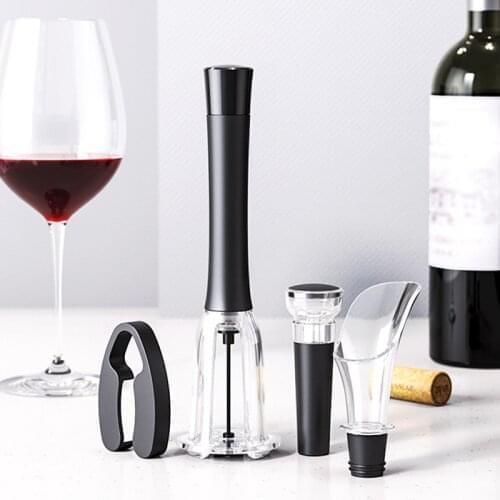 Small Wine Bottle Corkscrew Opner Air Pump Opening Tools Stainless Steel Pin Jar Cork Remover Opener Bar Accessories