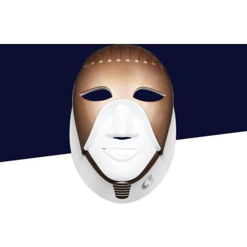 Wireless touch led mask household portable rechargeable whitening instrument a variety of colored lights beauty appartus