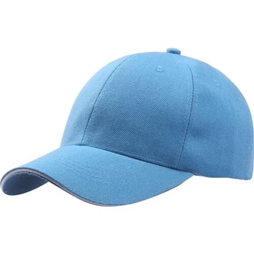 Unisex Adult Baseball Cap Solid Color Snapback Summer Hats For Women Men Outdoor Sunshade Sun Caps Trucker Hat Casquette Gorras