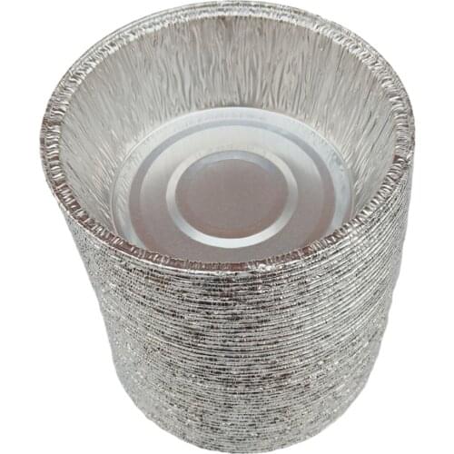 Deep Aluminum Foil Pie Pans Round Disposable for Reheating Durable Oven Safe