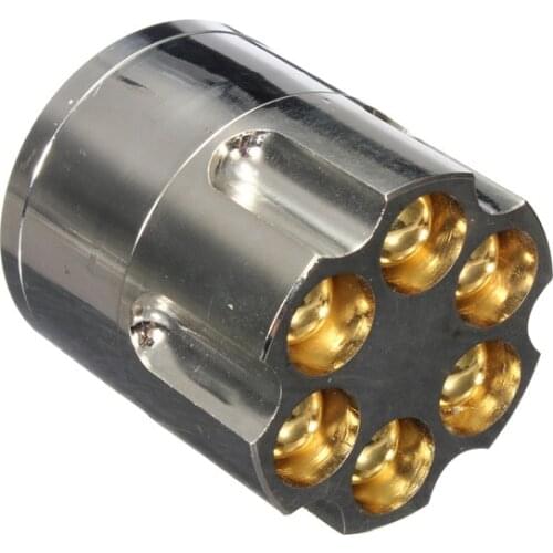 1PC Stainless Steel Bullet Shape Metal Herbal Herb Cigar Tobacco Grinder Smoke Crusher Hand Muller High Quality