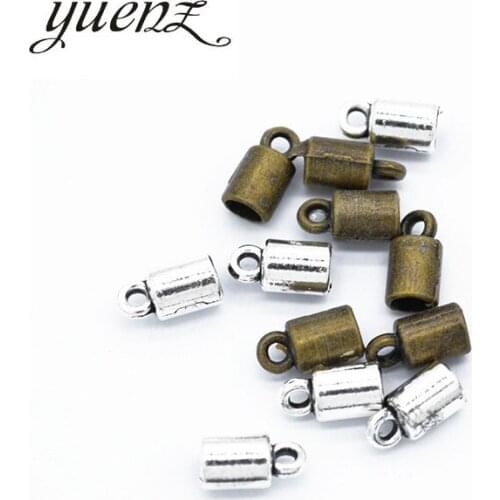 YuenZ 50pcs Necklace End Tip Tassel Caps Beads Cap End Cap For Jewelry Making Findings DIY Handmade Accessories Supplies B170