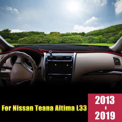 Dashboard Cover Dashmat Dash Mat Pad Sun Shade Dash Board Cover Fit For Nissan Teana Altima L33 2013 2014 2015 2016 2017 2018