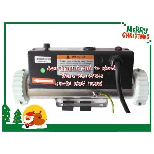 LX MODEL H15-R1 1.5kw/220V H15 R1 FLOW STRAIGHT TYPE HEATER spa bath heater 1500W Suit Home bathtub