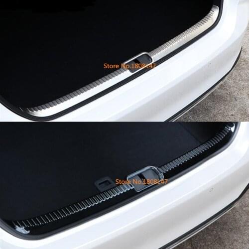 For Lexus ES ES200 ES250 ES300 ES350 2018 2019 2020 Car Inside Rear Bumper Trim Frame Scuff Sill Trunk Plate Pedal Threshold