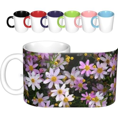 A Blanket Of Anemonastrum Flowers In Pink And White Ceramic Mugs Coffee Cups Milk Tea Mug Anemone Anemonastrum Flowers Pink