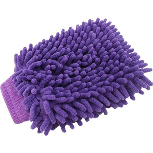 Microfiber Car Cleaning Clay BarCar Detailing Chenille Glove Mitt Ultrafine Microfiber Household Auto Care Washing Cloth