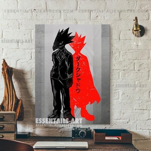 Fumikage Tokoyami My Hero Academia BNHA Poster Canvas Wall Art Painting Decor Pictures Bedroom Study Room Home Decoration Prints