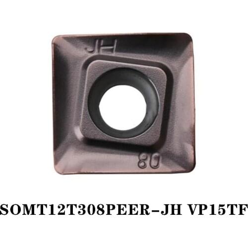 SOMT SOMT12T308PEER JH VP15TF SOMT12T308PEER 100% Original Carbide Inserts for Lathe Turning Tool Holder Boring Bar CNC Machine
