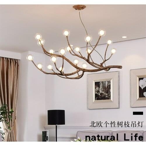 Modern pendant lamps Resin Iron Glass Bubble Restaurant Bedroom Kitchen fixture LOFT indoor lighting Bedroom Chandelier Lighting