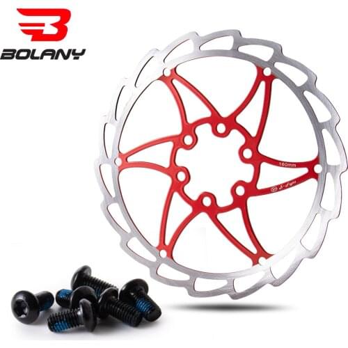 Bicycle Disc Brake MTB 160mm 6-Bolts Rotor DH Brake Float Floating Hydraulic Brake Pads Float Rotors Bicycle Parts