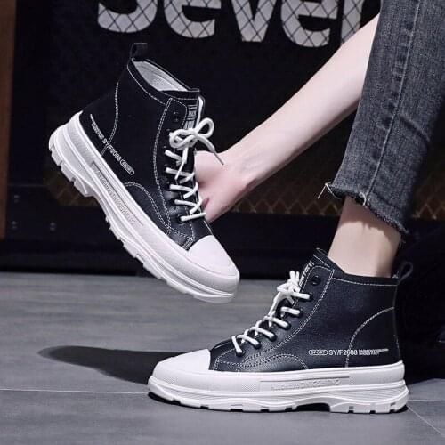 Women Shoes 2020 Spring Patent Leather Female Short Boots Suede Women Booties British Lace Retro Trend Women Naked Boots