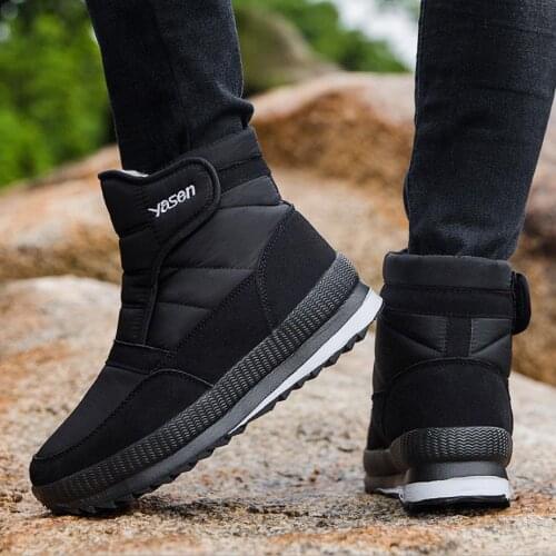 2021 Snow Boots Womens Ankle Boots Thick Mid-tube High Winter Waterproof Non-slip Plus Velvet Cotton Shoes Student Boots