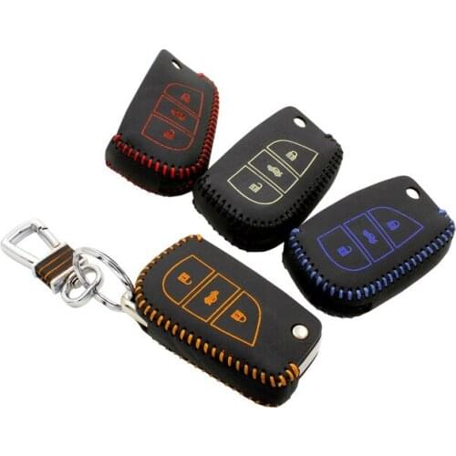 Car Key bag case for toyota rav4 reiz 2013 levin corollar 2014 1.6L camry 2015 2016 wallet holder remote cover key