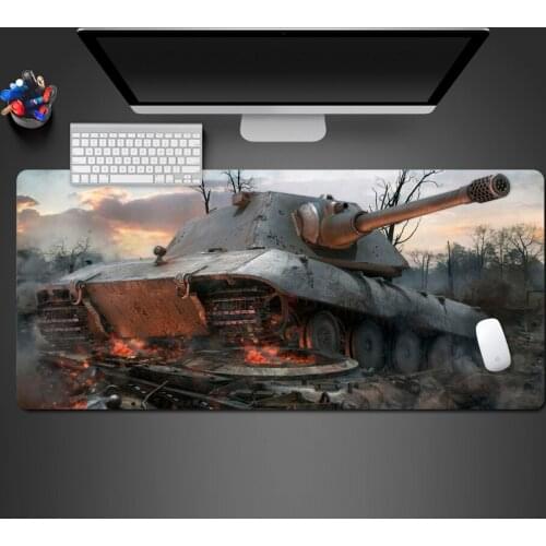 Best Cool World Of Tanks Mouse Padlarge Pad To Mouse Computer Mousepad Wot Can Be Washed Gaming Mouse Mats To Mouse Gamer Mats