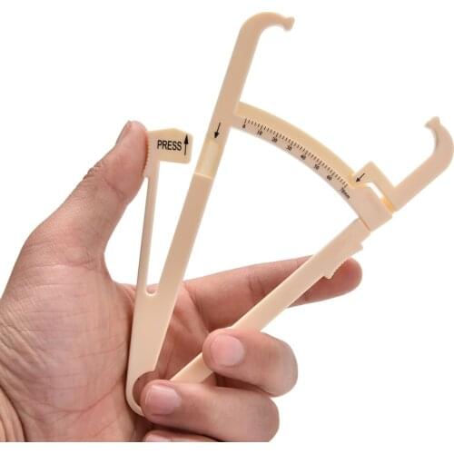 New Personal Body Fat Caliper Skin Analyzer Measure Charts Fitness Slim Keep Health Tester Body Fat Monitor Sebum Meter Folder