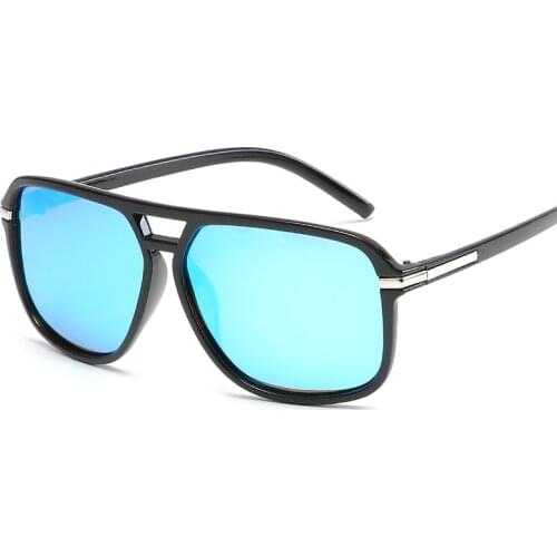 JURUI retro large frame uv polarizer sunglasses for both men and women in fashion trend sunglasses