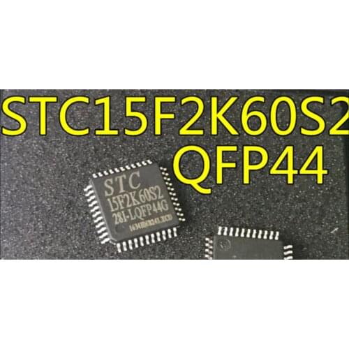 STC89C58RD+40I-LQFP44G STC15F2K60S2-35I-LQFP44
