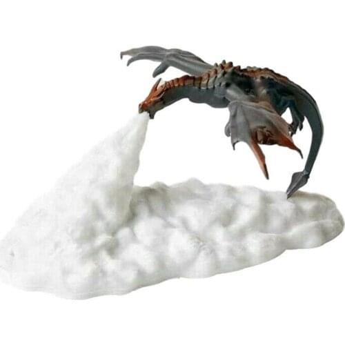 3D Printed LED Fire Dragon Lamps Night Light Rechargeable Mood Soft Light For Bedroom Kid Room Bedroom Night Light