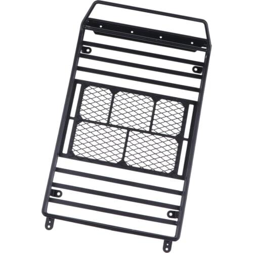 1/10 RC Crawler DIY Metal Roof Rack for SCX10 TRX4 D90 TF2 cc01 without LED