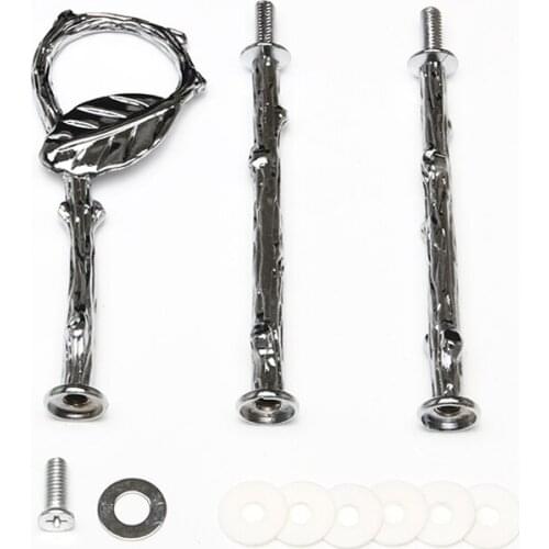 10Pcs Hot Leaf Cake Stand Fitting Small Sun Flower Design No Plates 2020 New Arrive 3tier