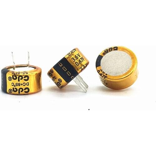 2pcs Original CB3R6474C-ZJP 3.6V0.47F energy storage memory button capacitor type C 3.6V 0.47F
