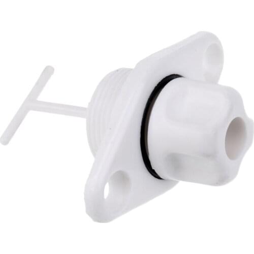 2 Pack - Universal Lenzstopfen Stopper Bilgestopfen Plastic, White