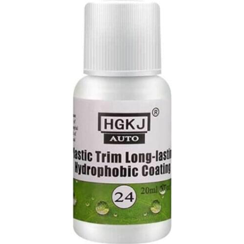 20ML Plastic Trim Long-lasting Refurbished Liquid Coating Agent Car Interior Exterior Cleaning Accessries