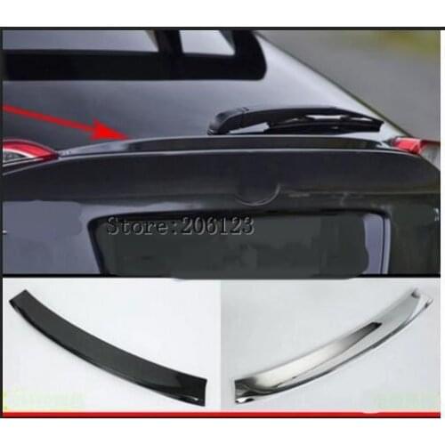 2016 2017 2018 carbon fiber ABS car sopiler Tail Rear Bumper Protector car accessories for Toyota C-HR CHR C HR