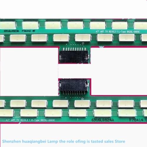 47E800A 6916L0823A 6916L0824A 6922L-0021A 63LED 521MM 47 inch use aluminium 100%new LCD TV backlight bar
