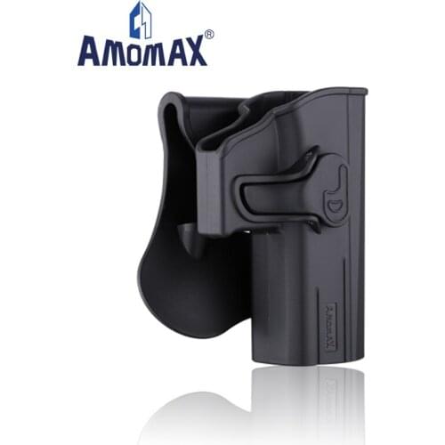 Amomax Rigid Quick Realease Polymer Holster Fits CZ P-07 and CZ P-09 for Daily Carry Shooting