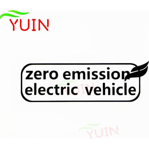 Car Sticker Zero Emission Electric Vehicle Cars Decal Fashionable Body Decoration PVC Waterproof Sunscreen Stickers