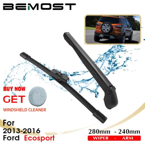 BEMOST Car Rear Windscreen Windshield Wiper Arm Blade Rubber For Ford Ecosport 305mm Hatchback 2013 2014 2015 2016 2017 2018