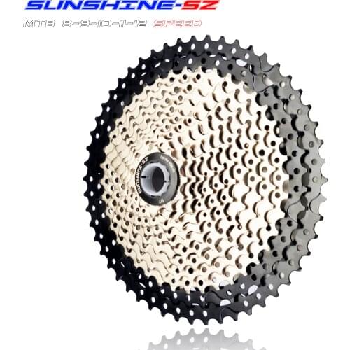 Free shipping SUNSHINE 8S 9S 10s 11S 30s Geschwindigkeit 36/42/46/50t Freilauf Breite Verhaltnis Mountainbike Fahrrad Schwungrad