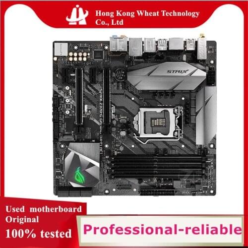 For ASUS ROG STRIX Z370-G GAMING WI-FI AC Motherboard Socket LGA 1151 M.2 nvme For Intel Z370 Original Desktop Used Mainboard