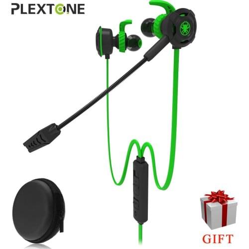 Plextone Gaming Headset With Microphone Earphone Headphone Phone PC Laptop Original Genuine For Gamer 3.5MM Brand G30