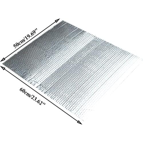 2PCS Beehive Sunscreen Heat Insulation Aluminum Foil Rainproof Cloth Reflective Film Cooling Cover Thicken Tapetum Lucidum Tools