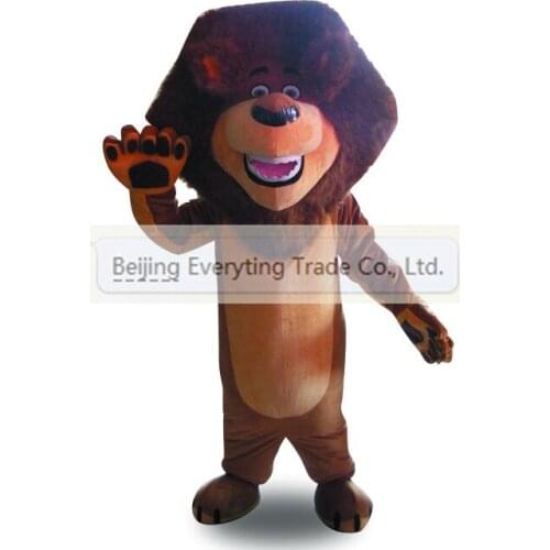 Hot selling Foam Adult cute big hand lion mascot fancy dress costumes Halloween party costumes