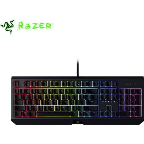 Razer BlackWidow Mechanical Keyboard 2019 Gaming Office 104 Keys RGB Green Switches Wired Keyboard Black
