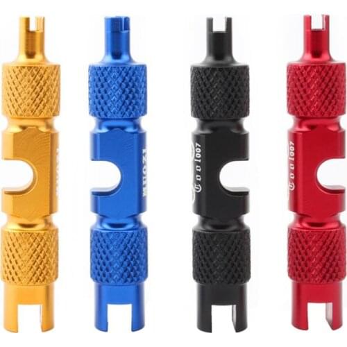 MTB Road Bike Multifunction Valve Core Disassembly Wrench Bicycle Repair Bicycle Double-head Tire Valve Disassembly Removal Tool