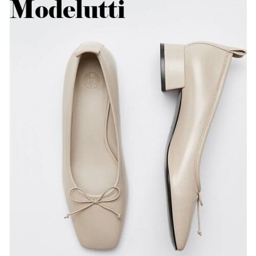 Кожаные туфли-лодочки Modelutti China At AliExpress