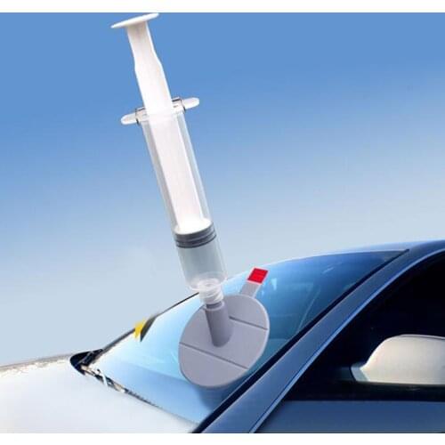 DIY Car Windshield Repair Kit tools Auto Glass Windscreen repair set Give Door Handle Protective Decorative Stickers