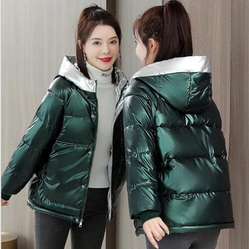 New Large Size 3XL Womens Parka 2021 Winter Jacket Women Coat Ladies Warm Hooded Casual Parkas Female Outerwear Black