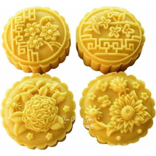 New Product DIY Three-dimensional Thick Moon Cake Mold Cantonese Hand Pressure 200 G 150 G Mooncakemold