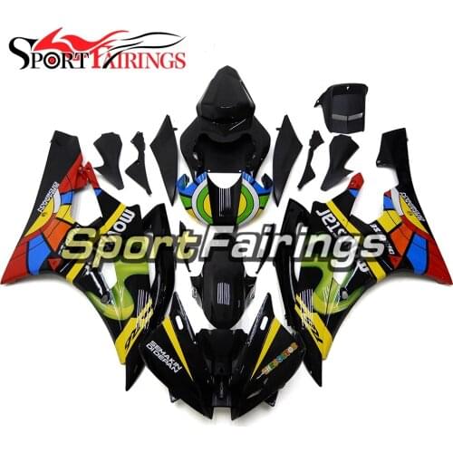 Complete Fairing Kits For Yamaha YZF 600 R6 06 07 YZF-R6 Year 2006 2007 ABS Motorcycle Fairing Kit Bodywork Cowlings Multicolor