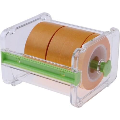 Portable DIY Painting Tape Storage Box Cutter Machine with Curve Tapes Cover