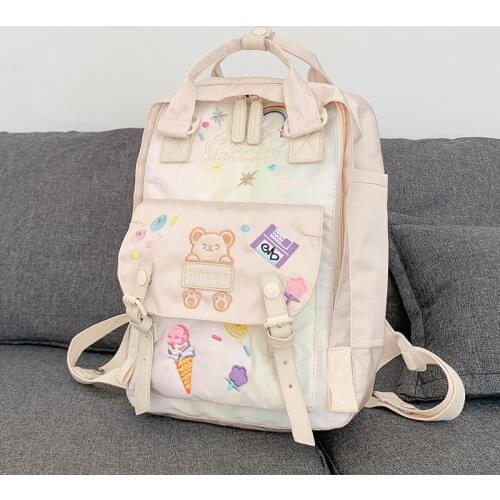 New Trend Female Backpack Fashion Women Backpack Cute School Bagpack Large Capacity Bag For Teenage Girls bolso mujer